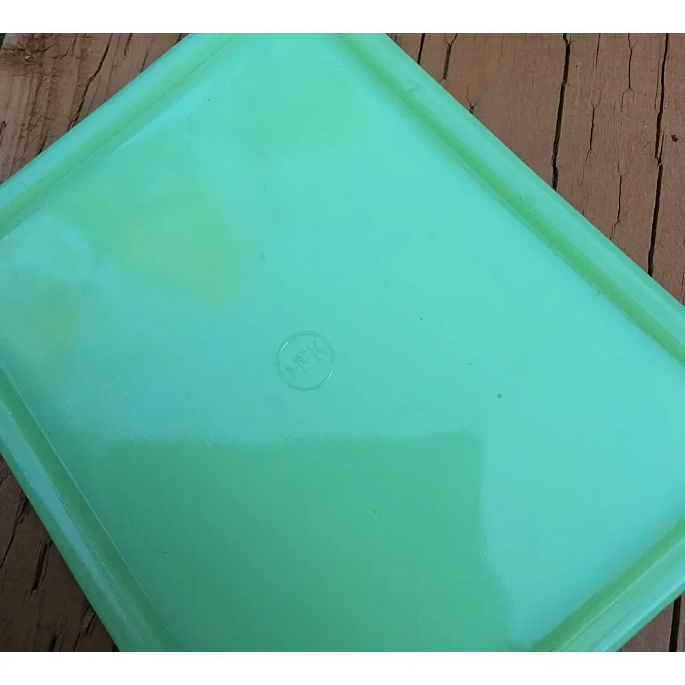 McKee Glass Company Jadite Small refrigerator dish